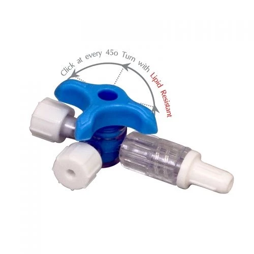 Коннектор инфузионный трехходовой Polyway Pro Click