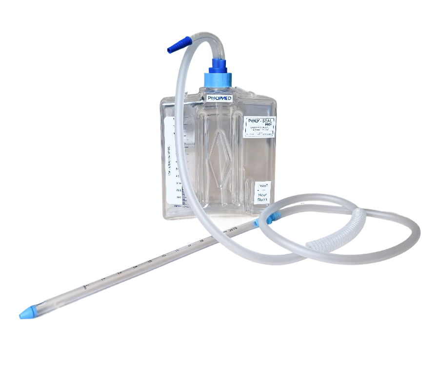 Изделия для дренирования плевральной полости