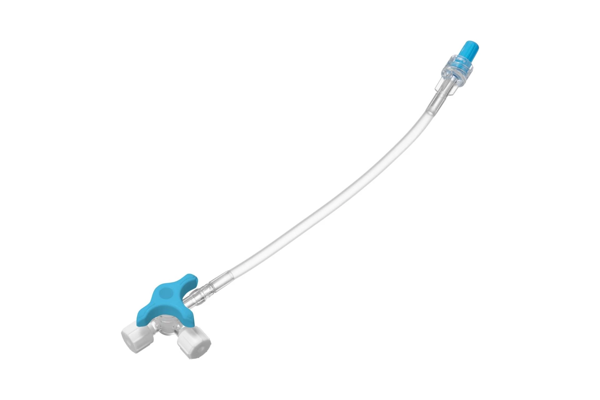 Коннектор инфузионный трехходовой Polyway with Extension Tube (с удлинителем)