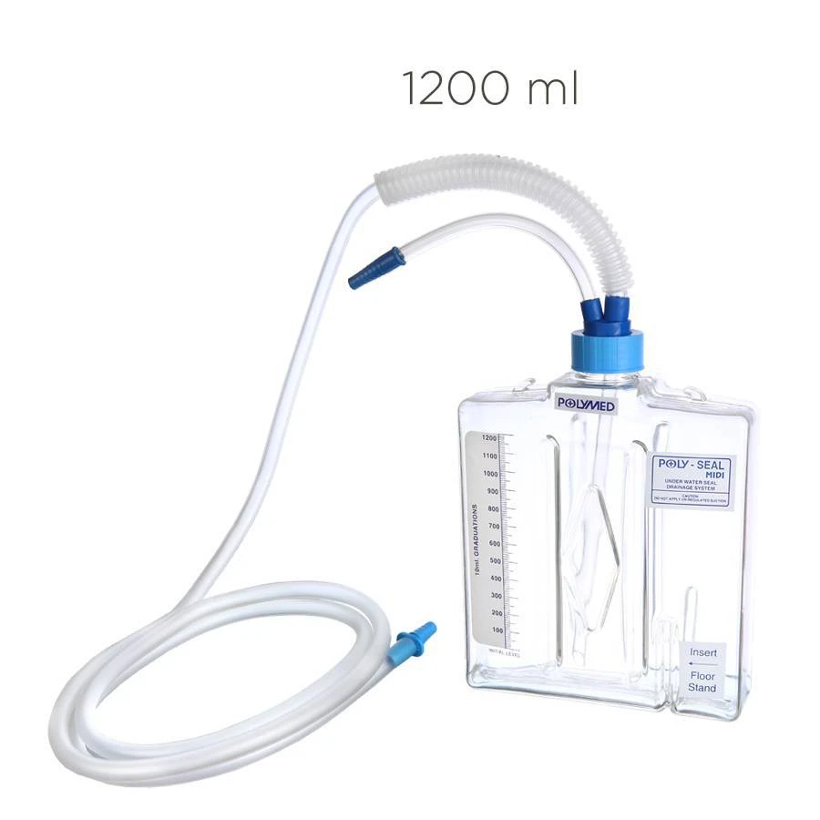 Емкость торакальная дренажная Polyseal, 1200 мл