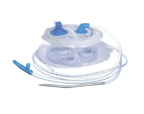 Набор для дренирования ран с емкостью дренажной с системой пружин